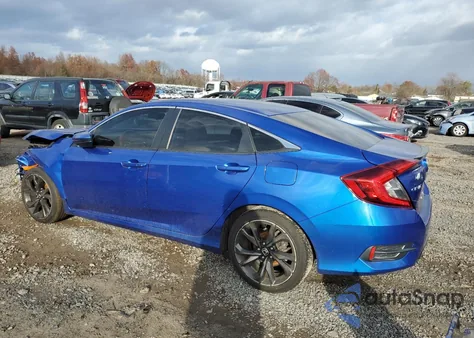 2019 Honda Civic Sport z USA, uszkodzony, nr VIN 2HGFC2F86KH547655